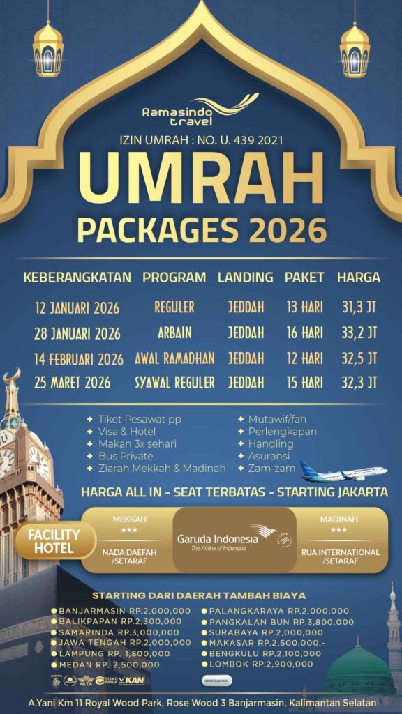 daftar harga umrah