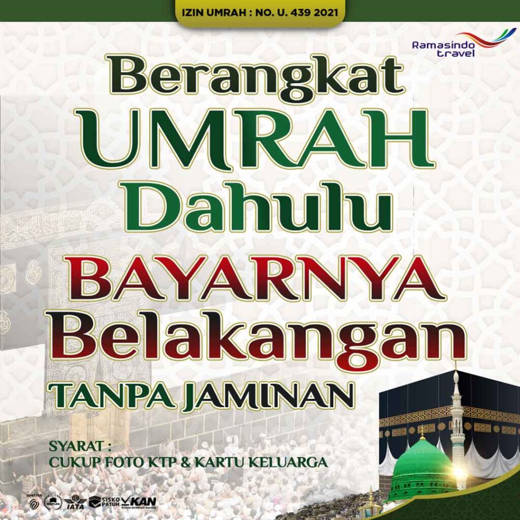 umrah dulu bayar belakangan